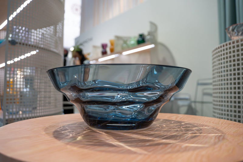 Underlay Blue Smoke Royal Marika Large Bowl