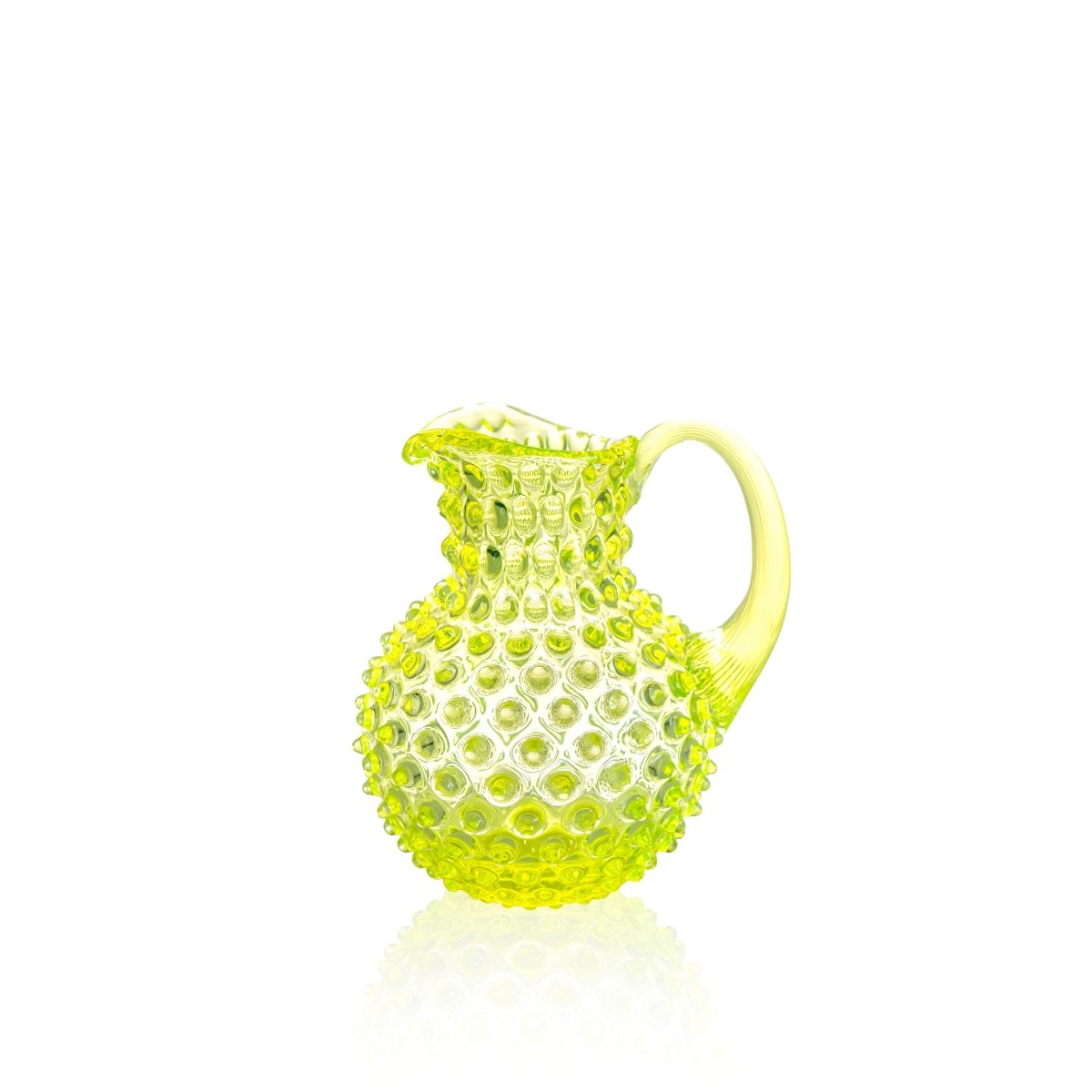 Neon Citrine Hobnail Jug Small - KLIMCHI