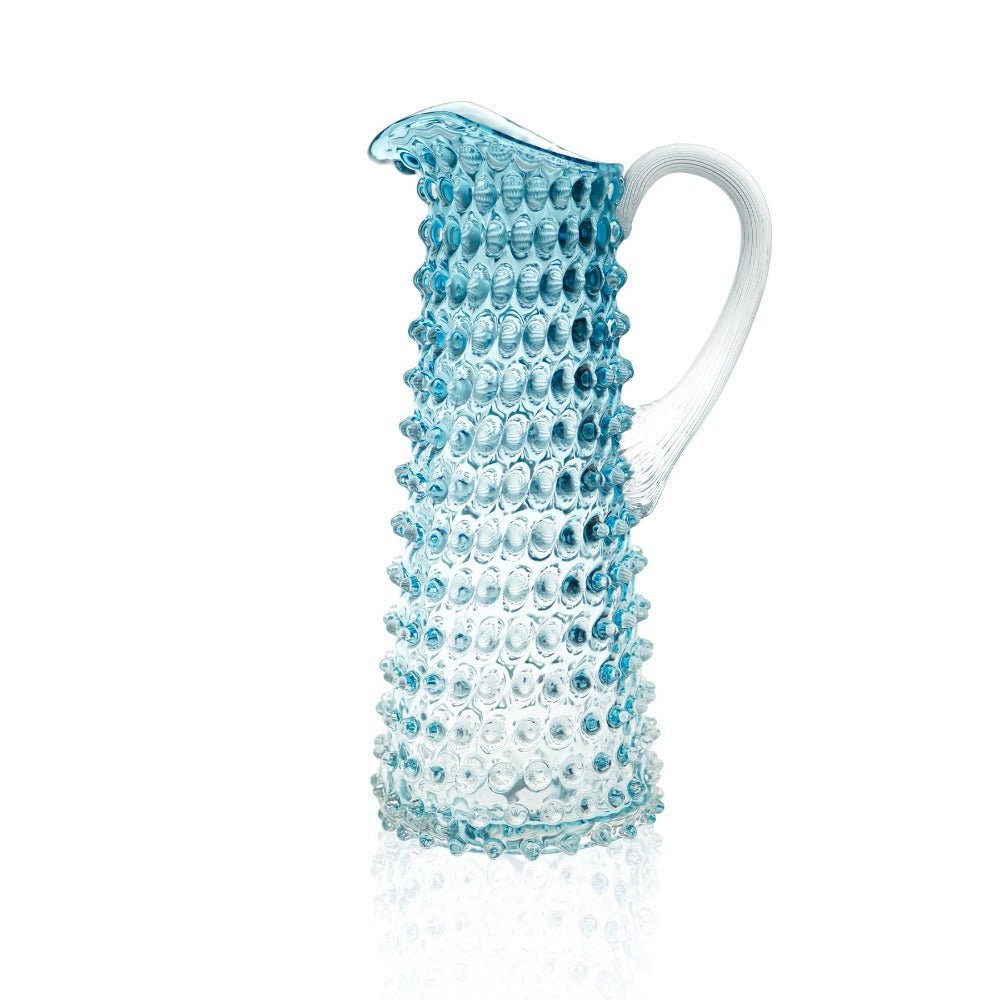 Underlay Aquamarine Hobnail Jug Tall - KLIMCHI