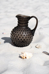 Black Smoke Hobnail Jug - KLIMCHI