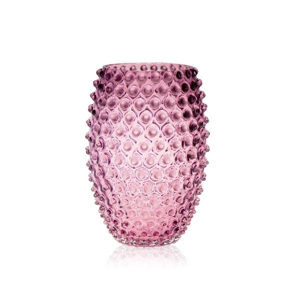 Underlay Violet Egg Hobnail Vase - KLIMCHI