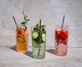 Crystal Hobnail Tumblers Tall - KLIMCHI