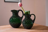 Dark Green Hobnail Jug Small - KLIMCHI