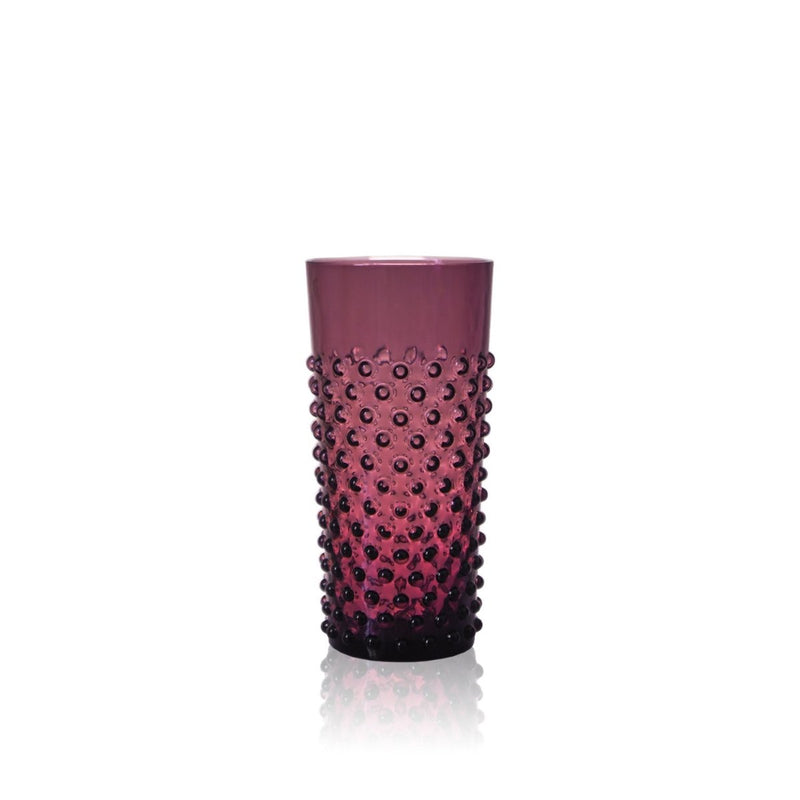 Violet Hobnail Tumblers Tall - KLIMCHI