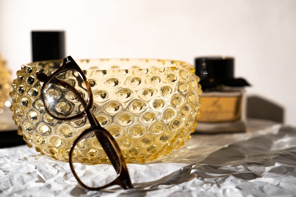 Citrine Hobnail Bowl - KLIMCHI