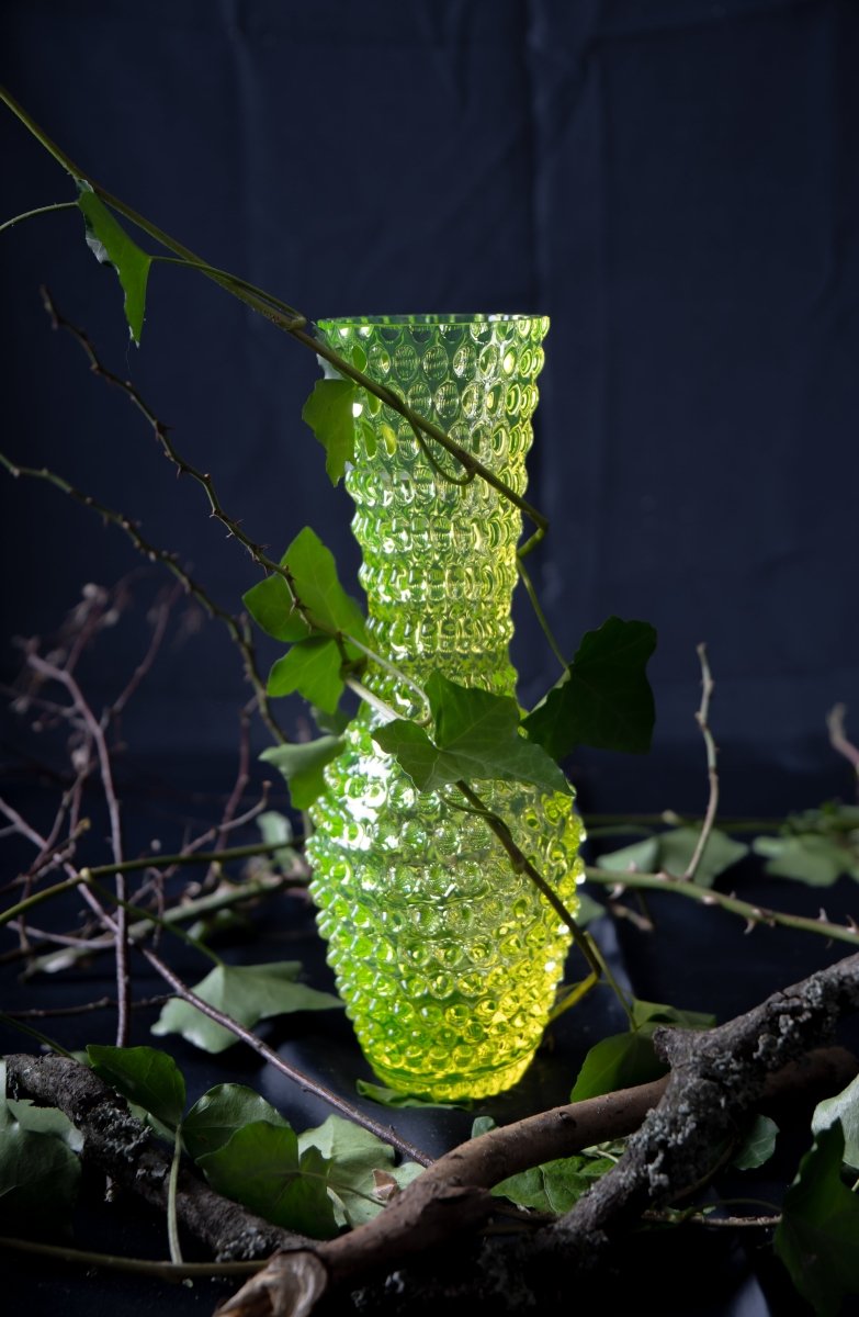 Neon Citrine Fugu Vase - KLIMCHI