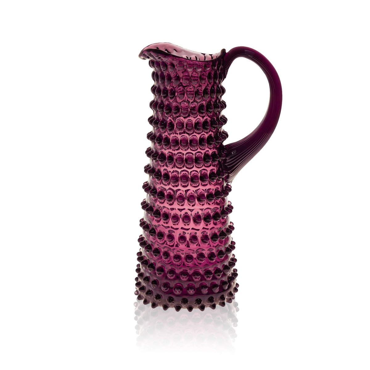 Violet Hobnail Jug Tall - KLIMCHI