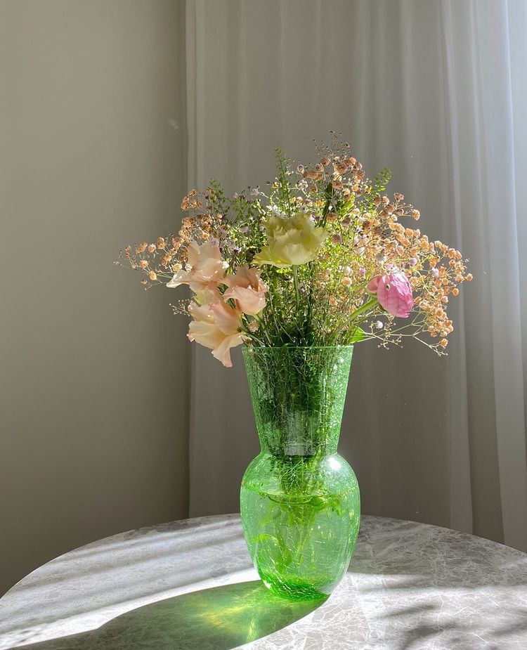 Minty Green Felicity Vase - KLIMCHI