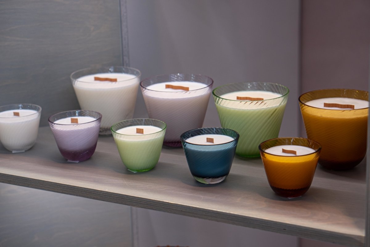 Small Candle Linea Lavender - KLIMCHI