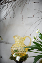 Citrine Hobnail Creamer Jug - KLIMCHI