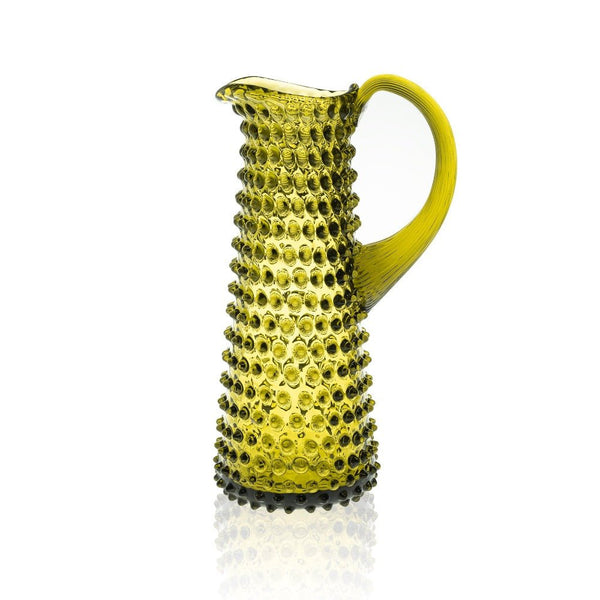 Bonsai Green Hobnail Jug Tall - KLIMCHI