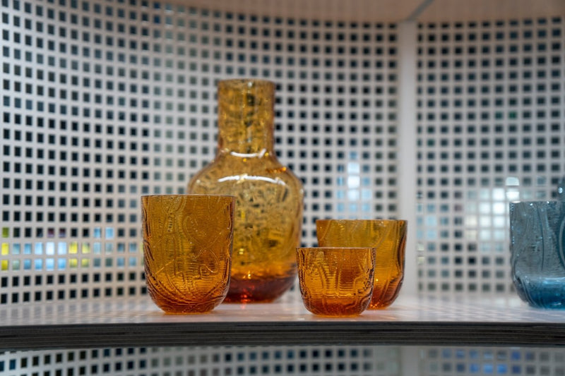 Crust Carafe in Amber - KLIMCHI