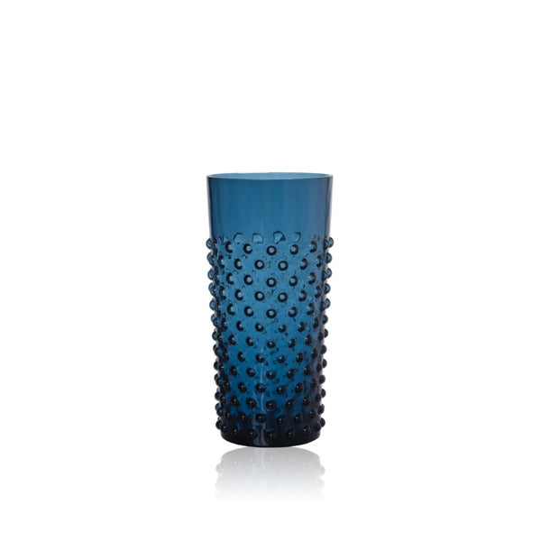 Royal Blue Hobnail Tumblers Tall - KLIMCHI