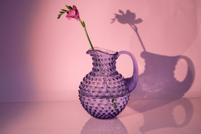 Lavender Hobnail Jug - KLIMCHI