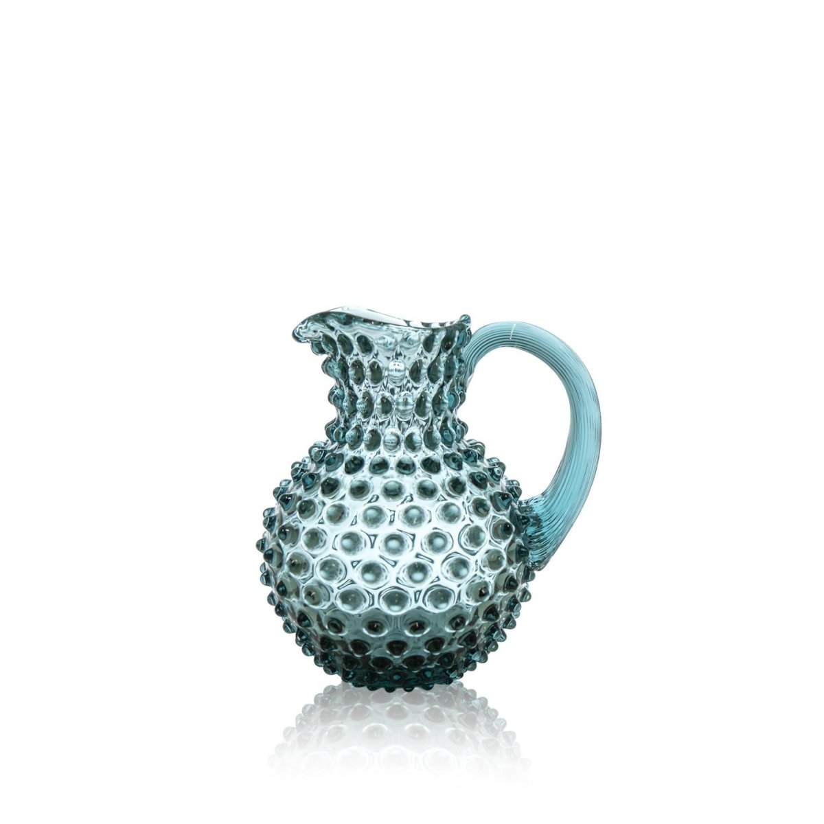 Misty Blue Hobnail Jug Small - KLIMCHI