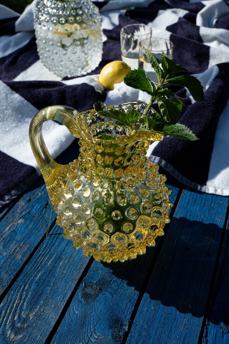 Citrine Hobnail Creamer Jug - KLIMCHI