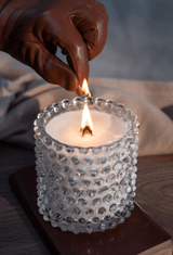 Cashmere Dreams Hobnail Candle - KLIMCHI