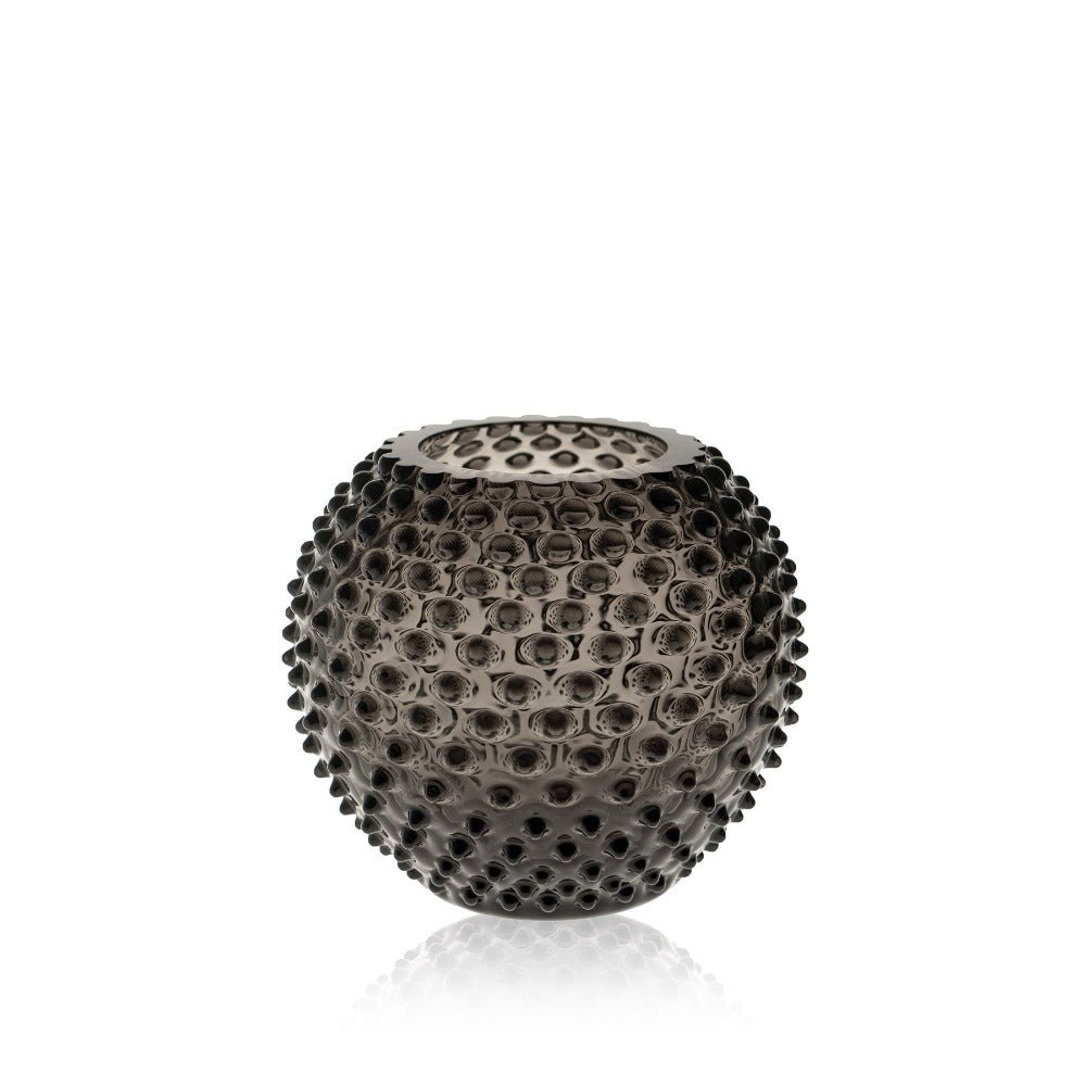 Black Smoke Hobnail Vase - KLIMCHI