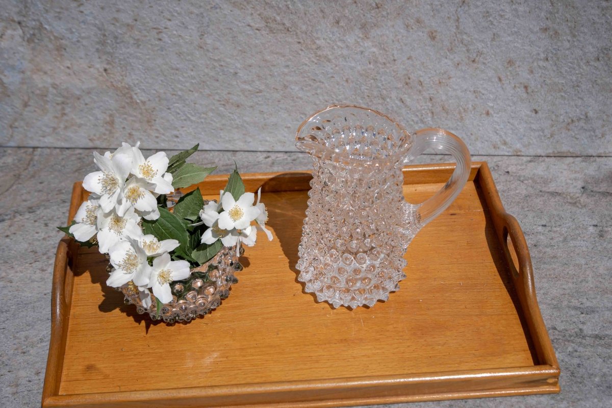 Crystal Hobnail Bowl Small - KLIMCHI