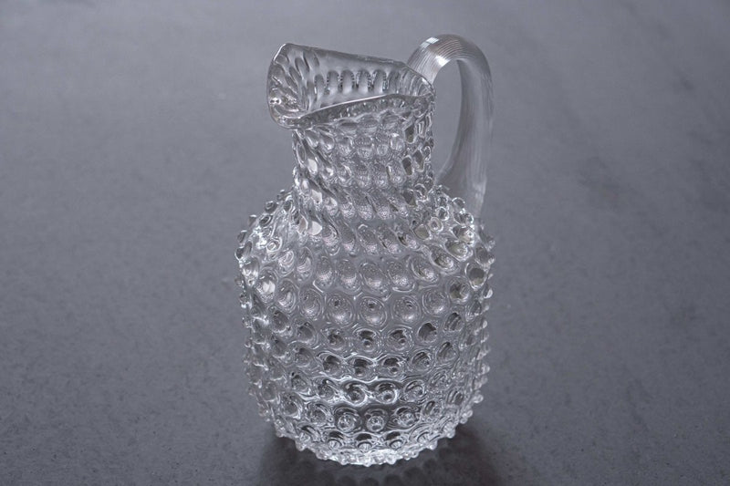 Crystal Hobnail Square Jug - KLIMCHI