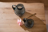 Grey Smoke Hobnail Jug Small - KLIMCHI