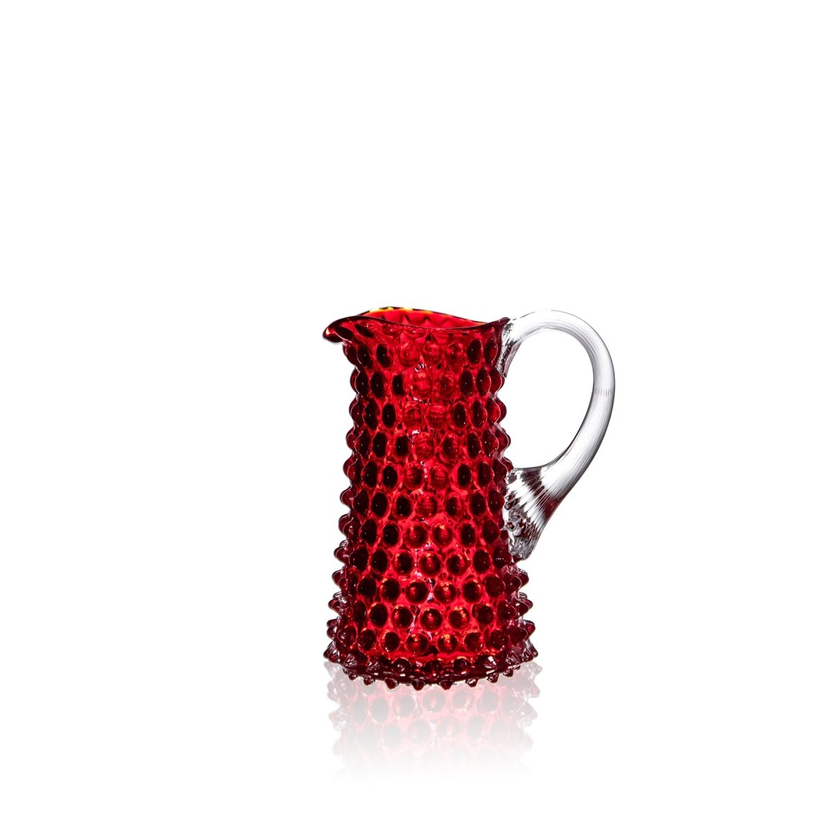 Underlay Garnet Hobnail Jug Tall Mini - KLIMCHI