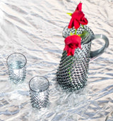 Grey Smoke Hobnail Tumblers - KLIMCHI