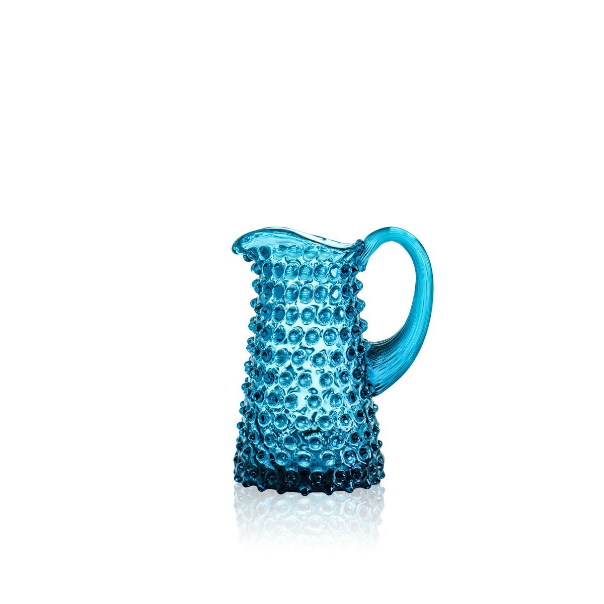 Aquamarine Hobnail Jug Tall Mini - KLIMCHI