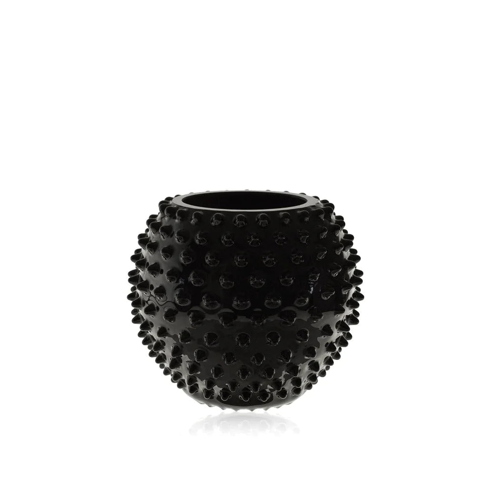 Black Hobnail Vase - KLIMCHI